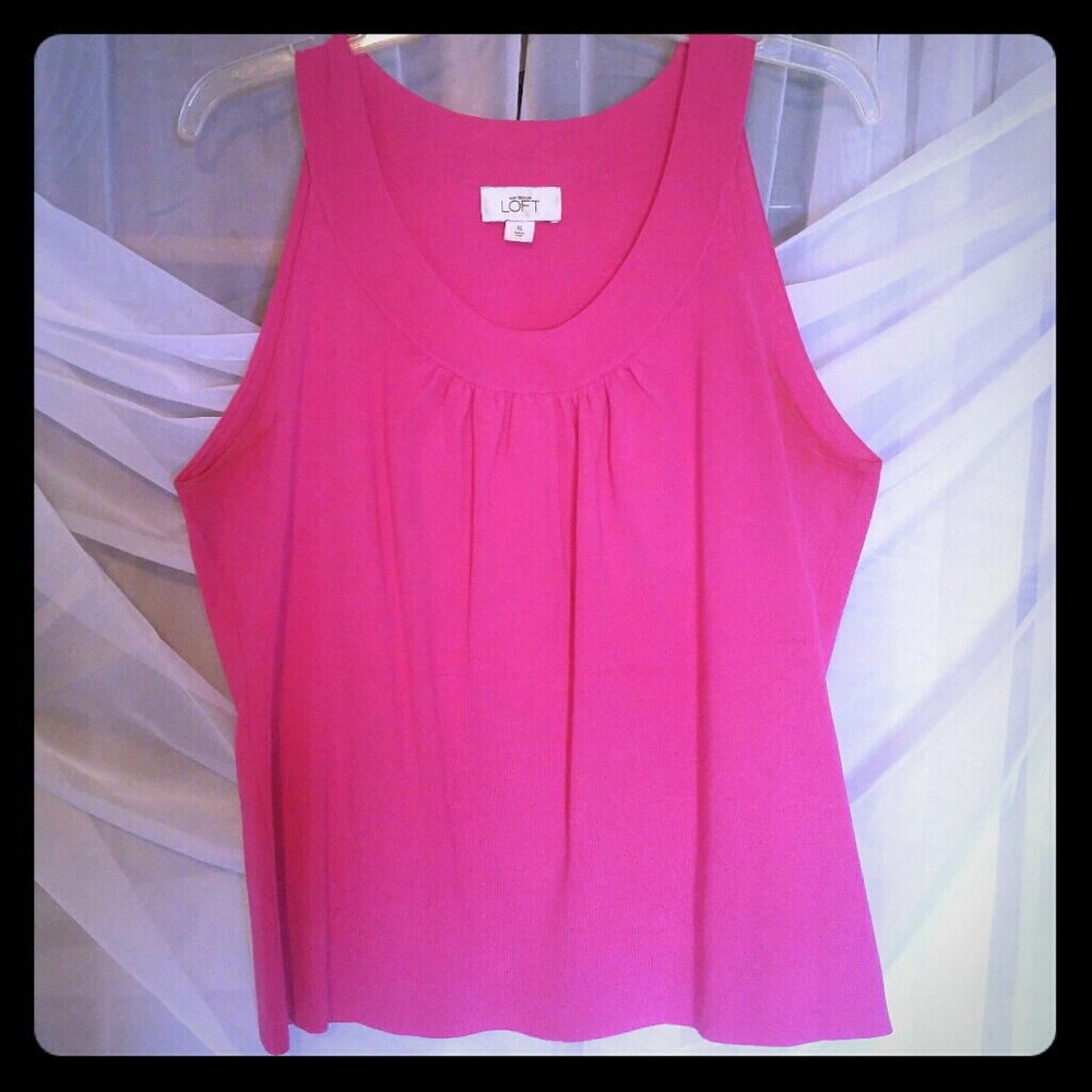 Pink sweater suit top